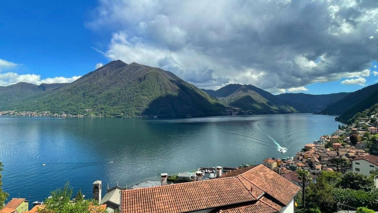 Lake View Apartment Argegno Buitenkant foto