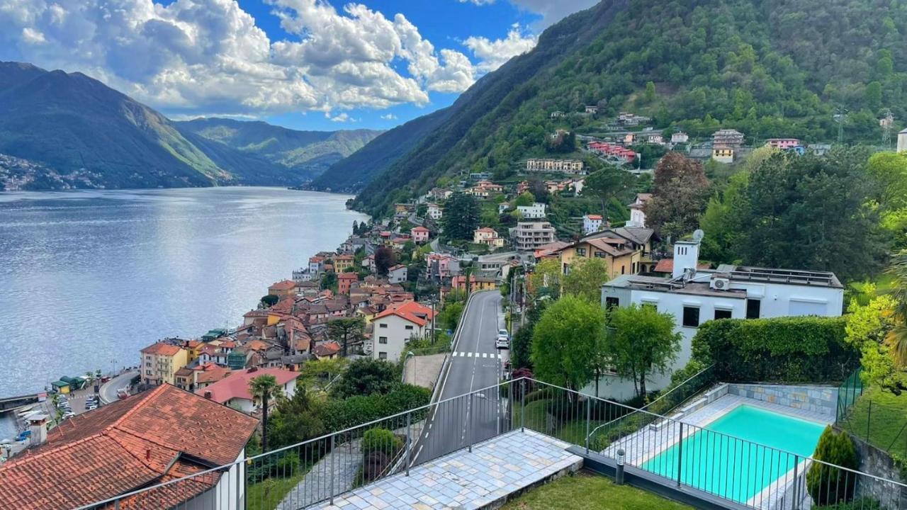 Lake View Apartment Argegno Buitenkant foto